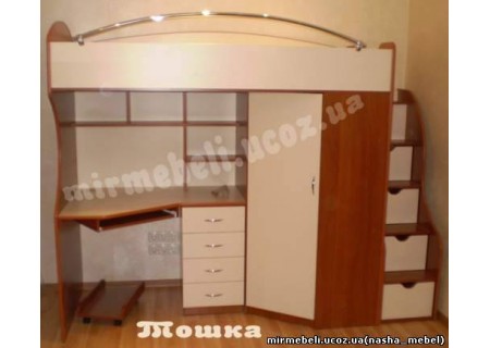 Тошка со шкафом и рабочей зоной Тошка со шкафом и рабочей зоной