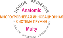 Пружиный блок Anatomic Multy Zone